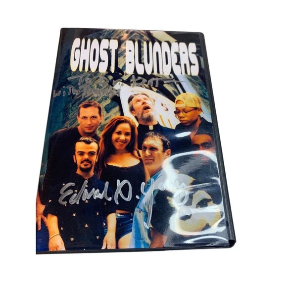 Ghost Blunders DVD Autographed by Edward X Young Personalized Paranormal Scripte - Picture 1 of 7